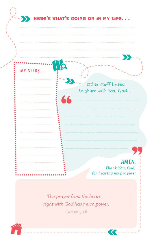 Her Prayer Journey | Interactive Prayer Journal for Girls