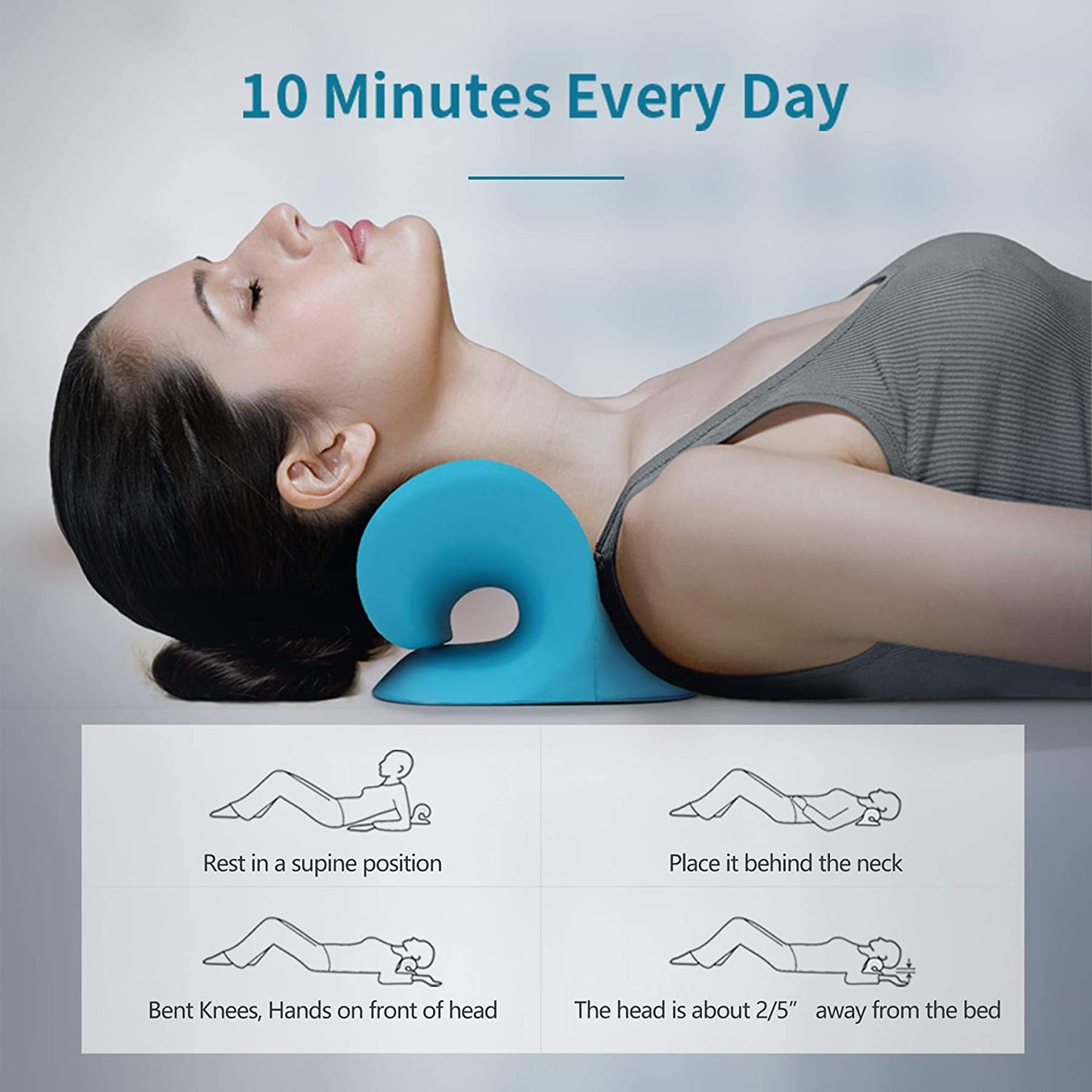 Evening Unwind | Ergonomic Neck Rest Cushion