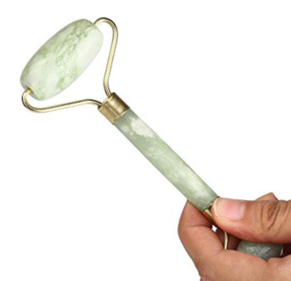 Dual-Stone Glow Ritual | Natural Jade Facial Roller