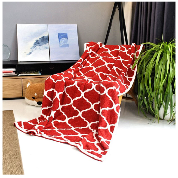 Cozy Nights Start Here | Nordic Reversible Plush Velvet Throw