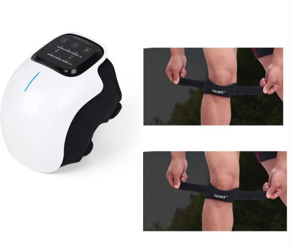 Comfort That Moves With You | Infrared Heat &amp; Vibration Knee Massager
