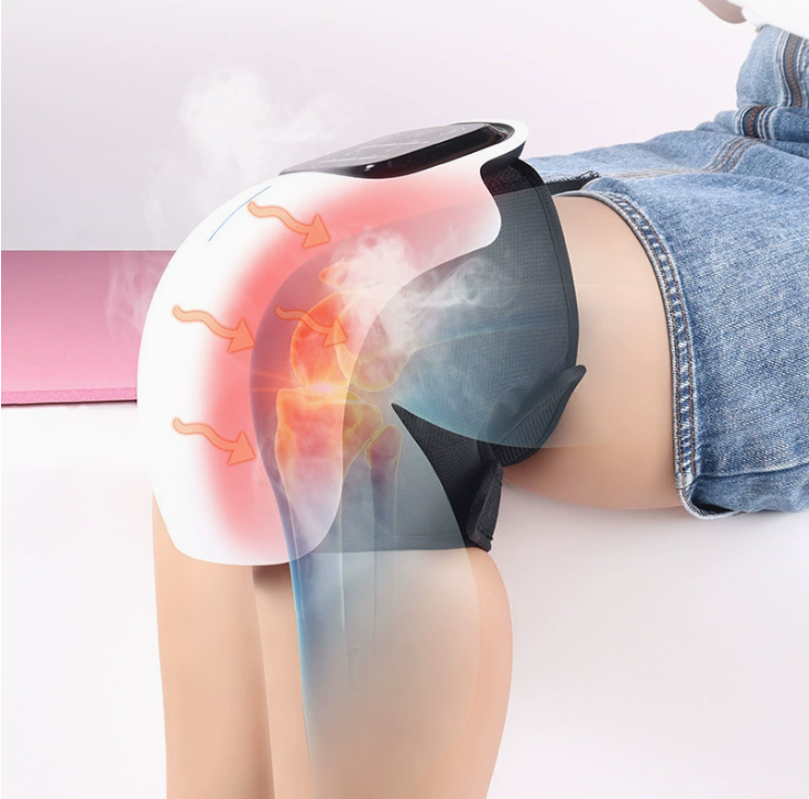 Comfort That Moves With You | Infrared Heat &amp; Vibration Knee Massager