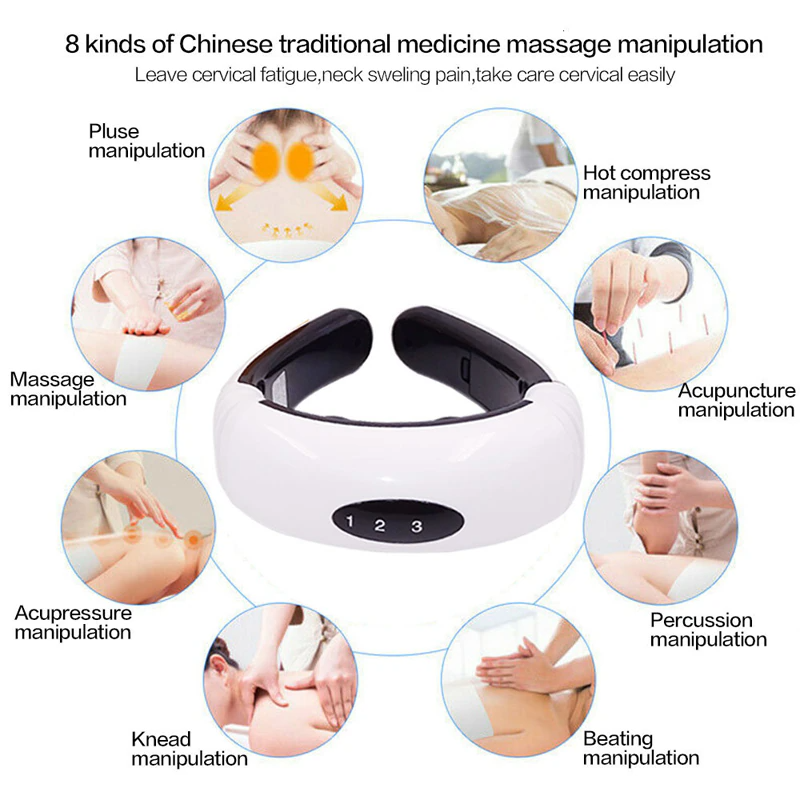 Everyday Neck Comfort | Cordless Heated Neck Massager