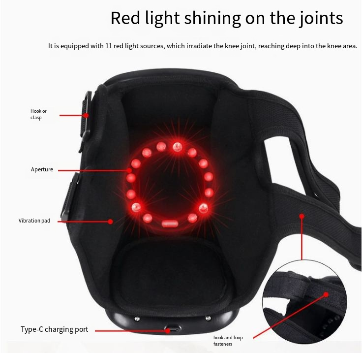 Comfort That Moves With You | Infrared Heat &amp; Vibration Knee Massager