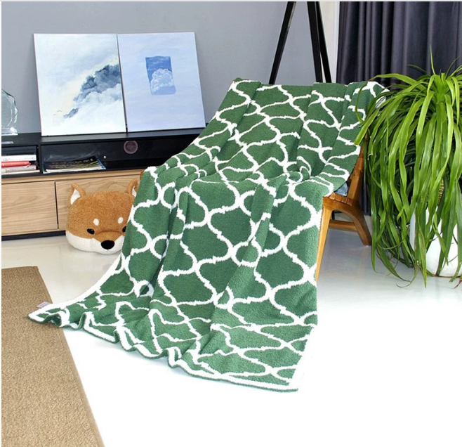 Cozy Nights Start Here | Nordic Reversible Plush Velvet Throw