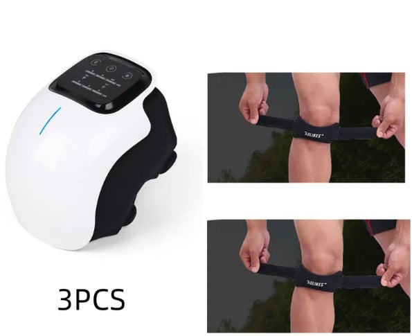 Comfort That Moves With You | Infrared Heat &amp; Vibration Knee Massager