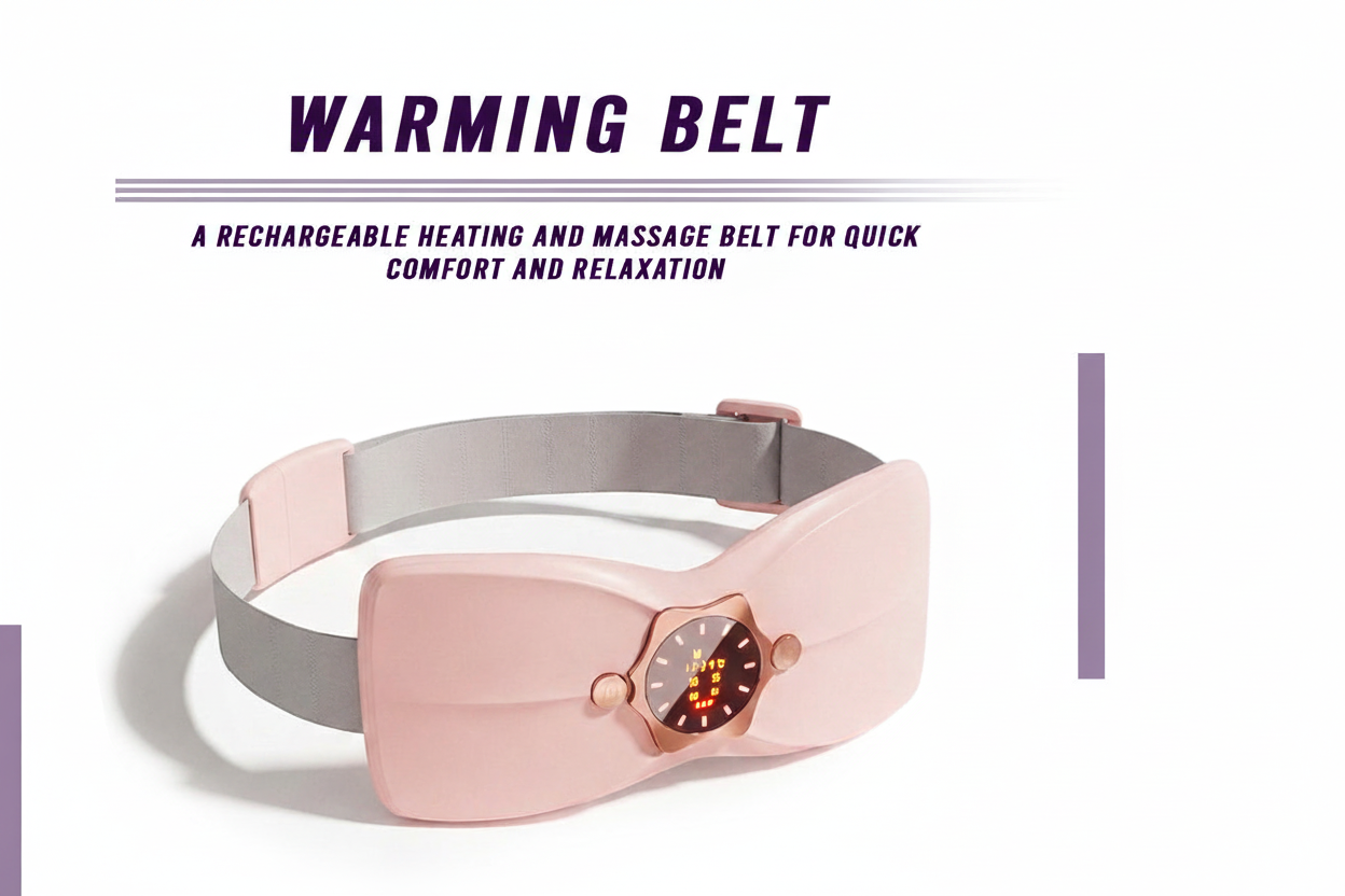 Comfort That Moves With You | Cordless Soothing Heat Warming Belt