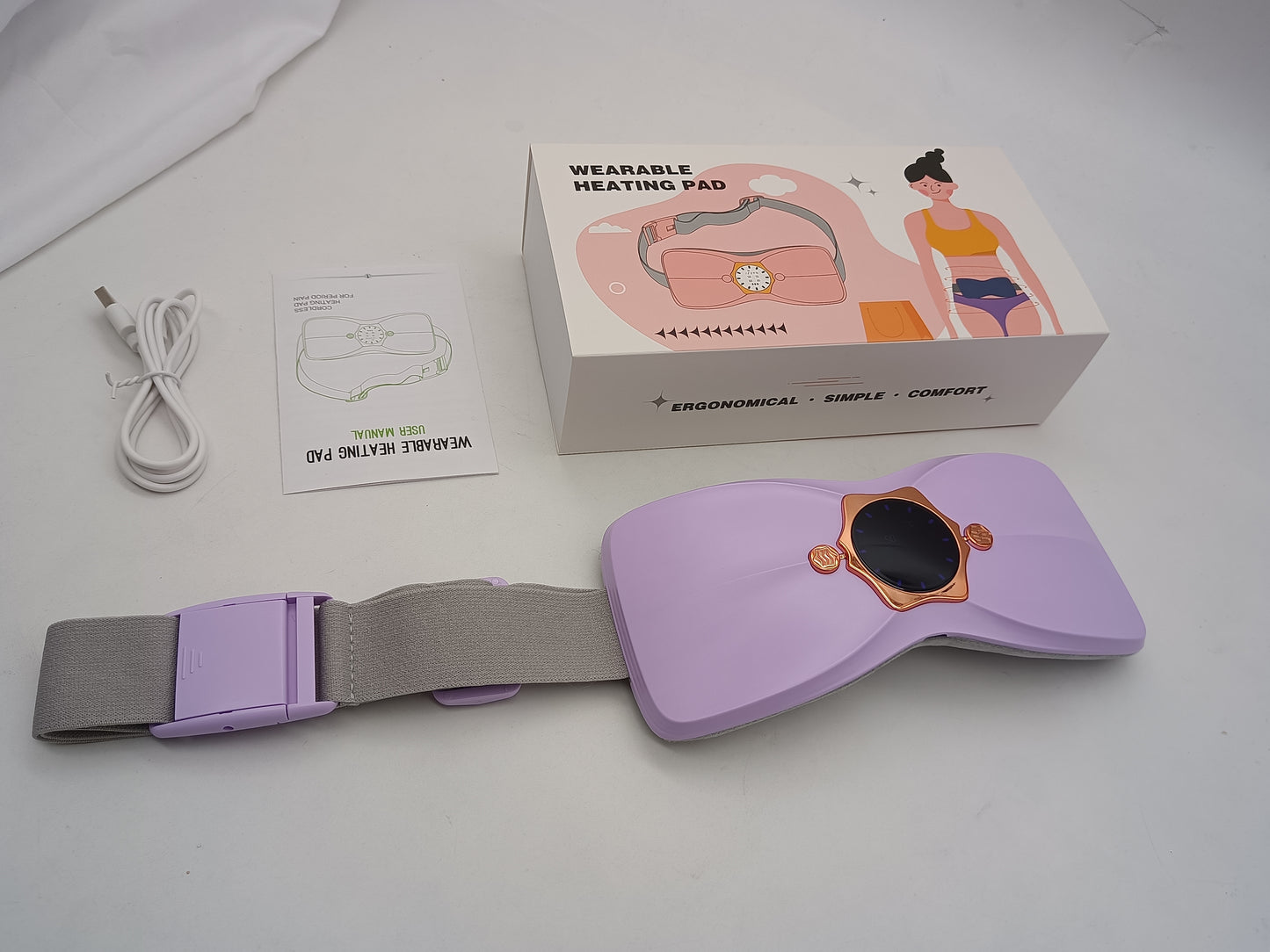 Comfort That Moves With You | Cordless Soothing Heat Warming Belt
