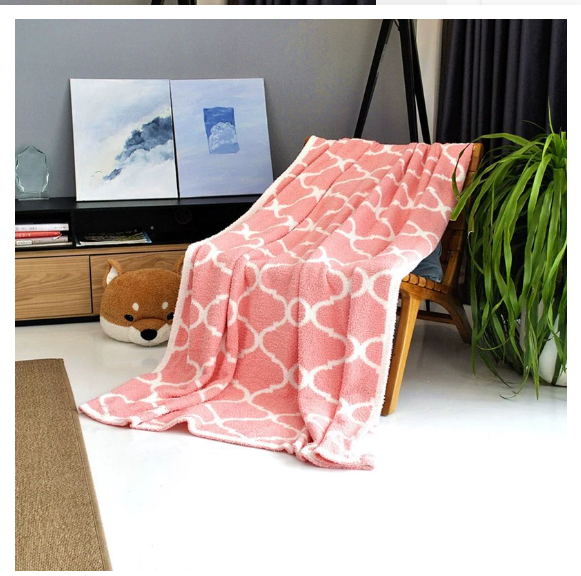Cozy Nights Start Here | Nordic Reversible Plush Velvet Throw