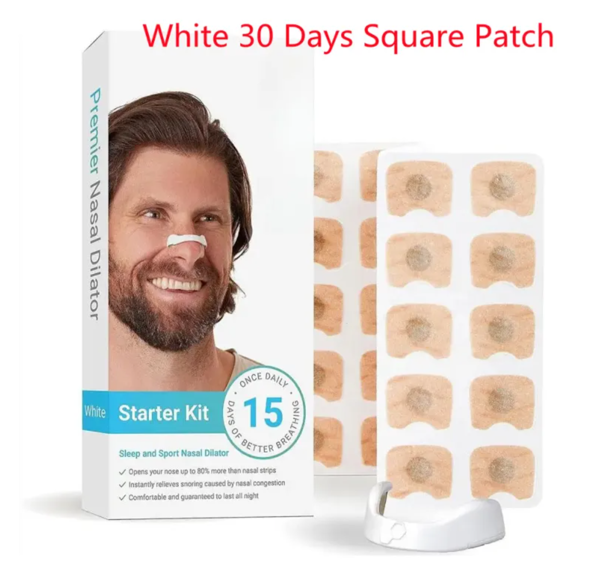 Breathe Easier at Night | Soft Nasal Dilator Set