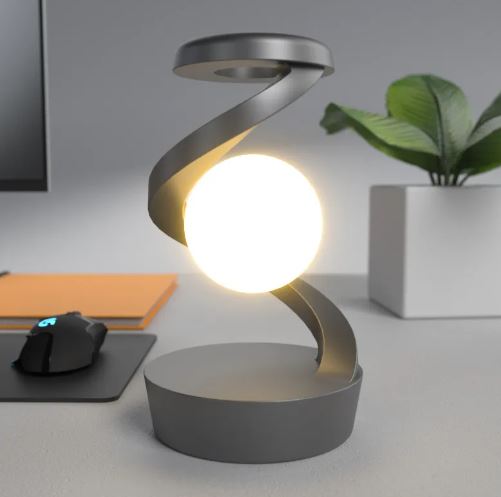 Ambient Beauty, All Night | Rotating Moon Desk Lamp