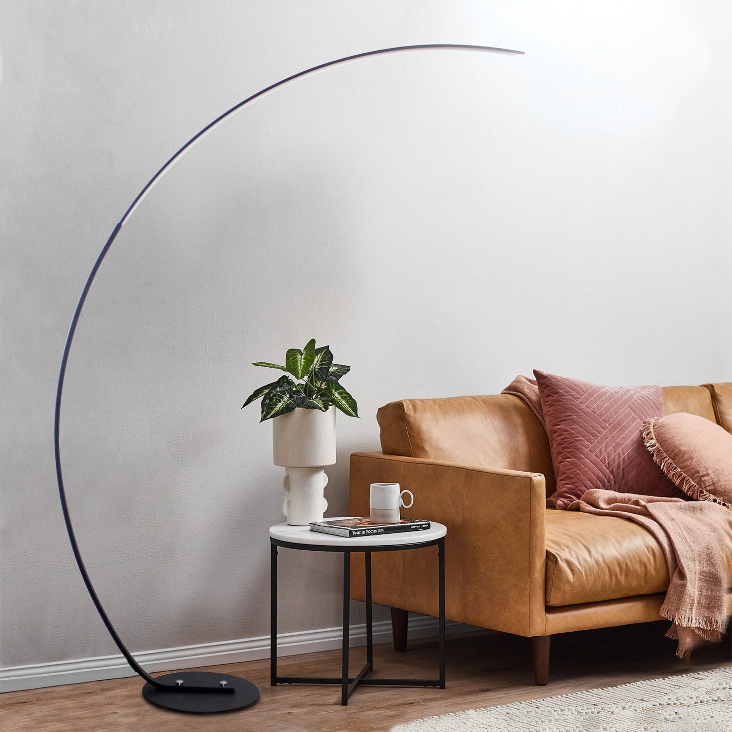 Curve Lamp Glow | RGBW Modern Arc Floor Lamp
