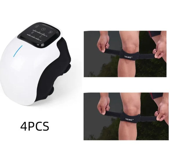 Comfort That Moves With You | Infrared Heat &amp; Vibration Knee Massager