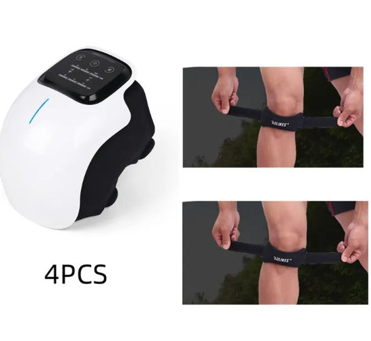 Comfort That Moves With You | Infrared Heat &amp; Vibration Knee Massager