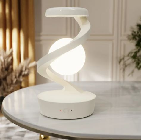 Ambient Beauty, All Night | Rotating Moon Desk Lamp