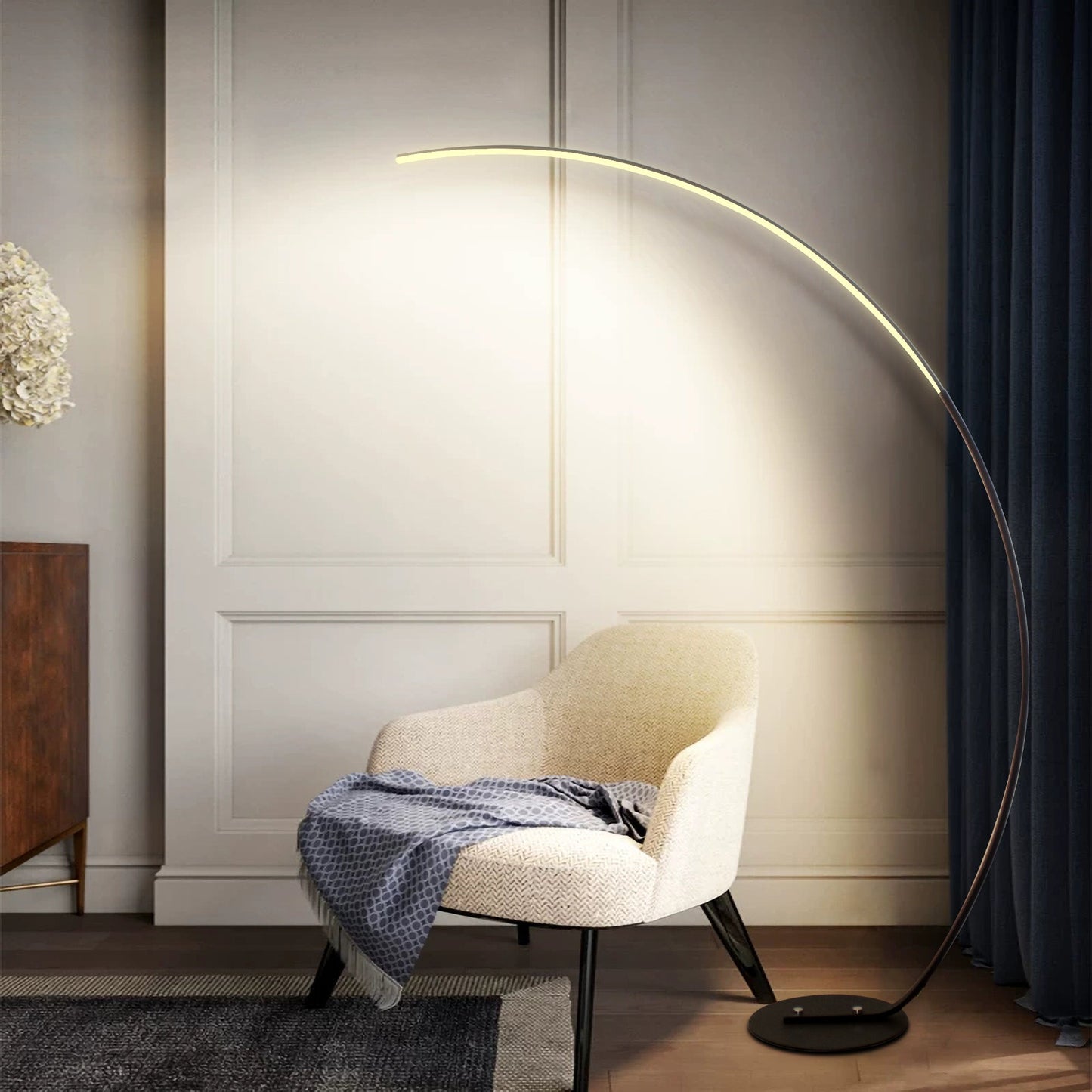 Curve Lamp Glow | RGBW Modern Arc Floor Lamp
