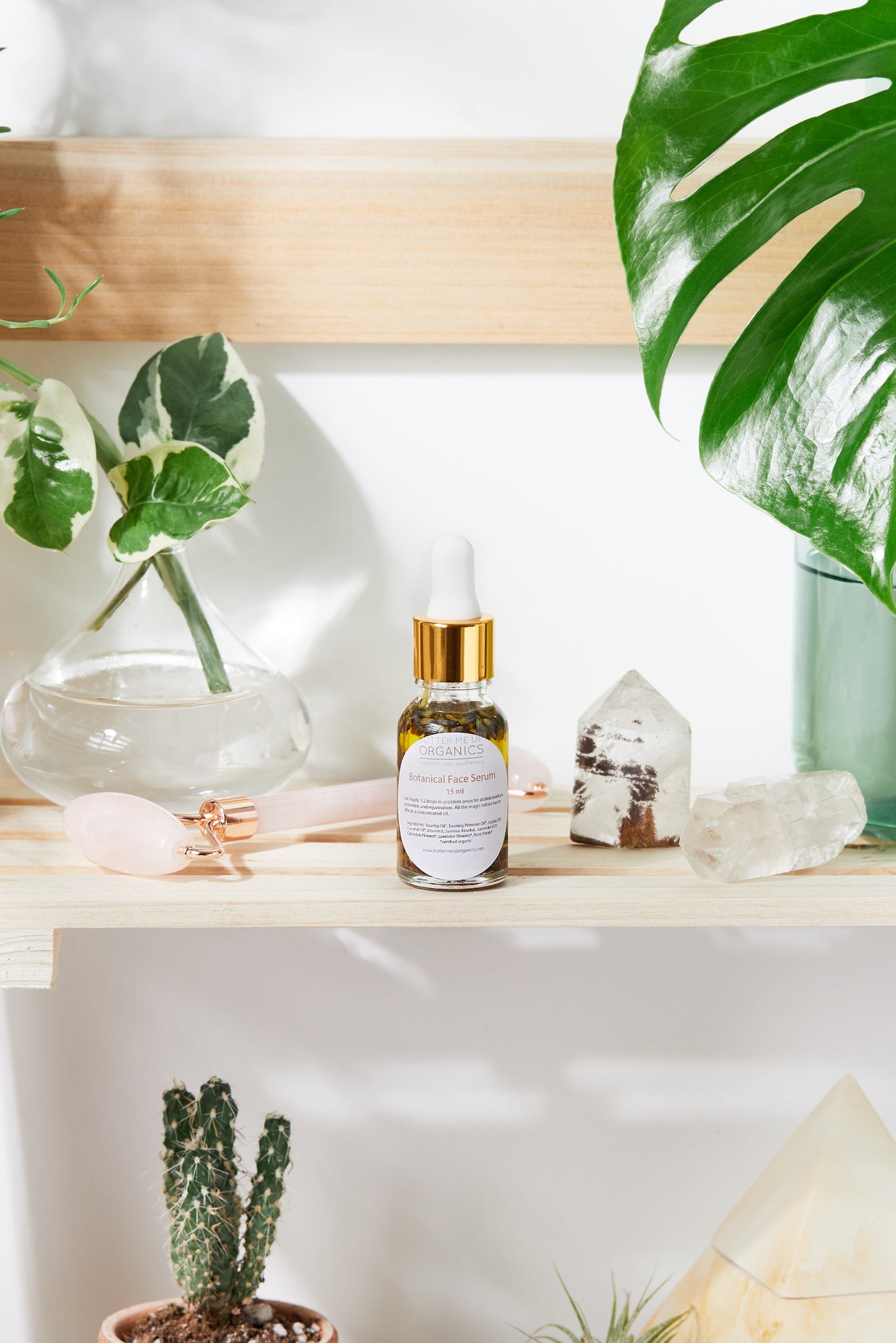 Botanical Radiance | Organic Herbal Facial Serum