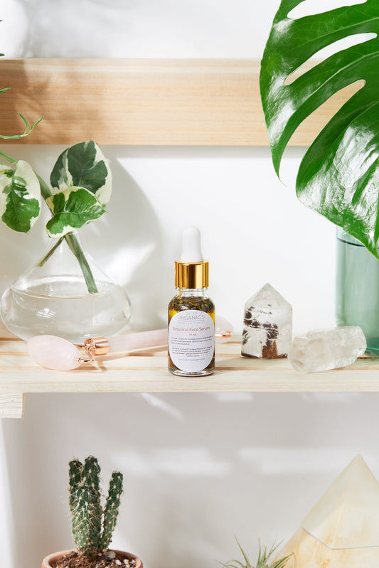 Botanical Radiance | Organic Herbal Facial Serum