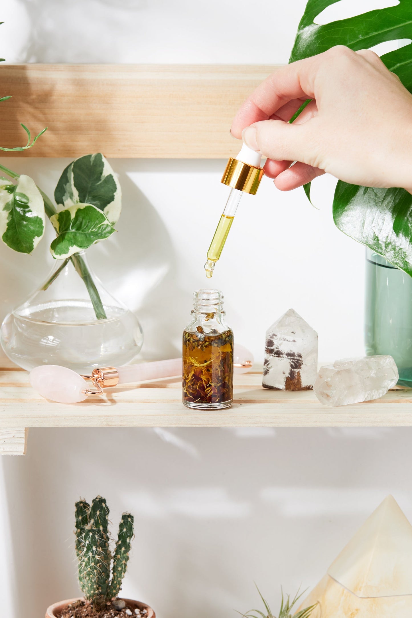 Botanical Radiance | Organic Herbal Facial Serum