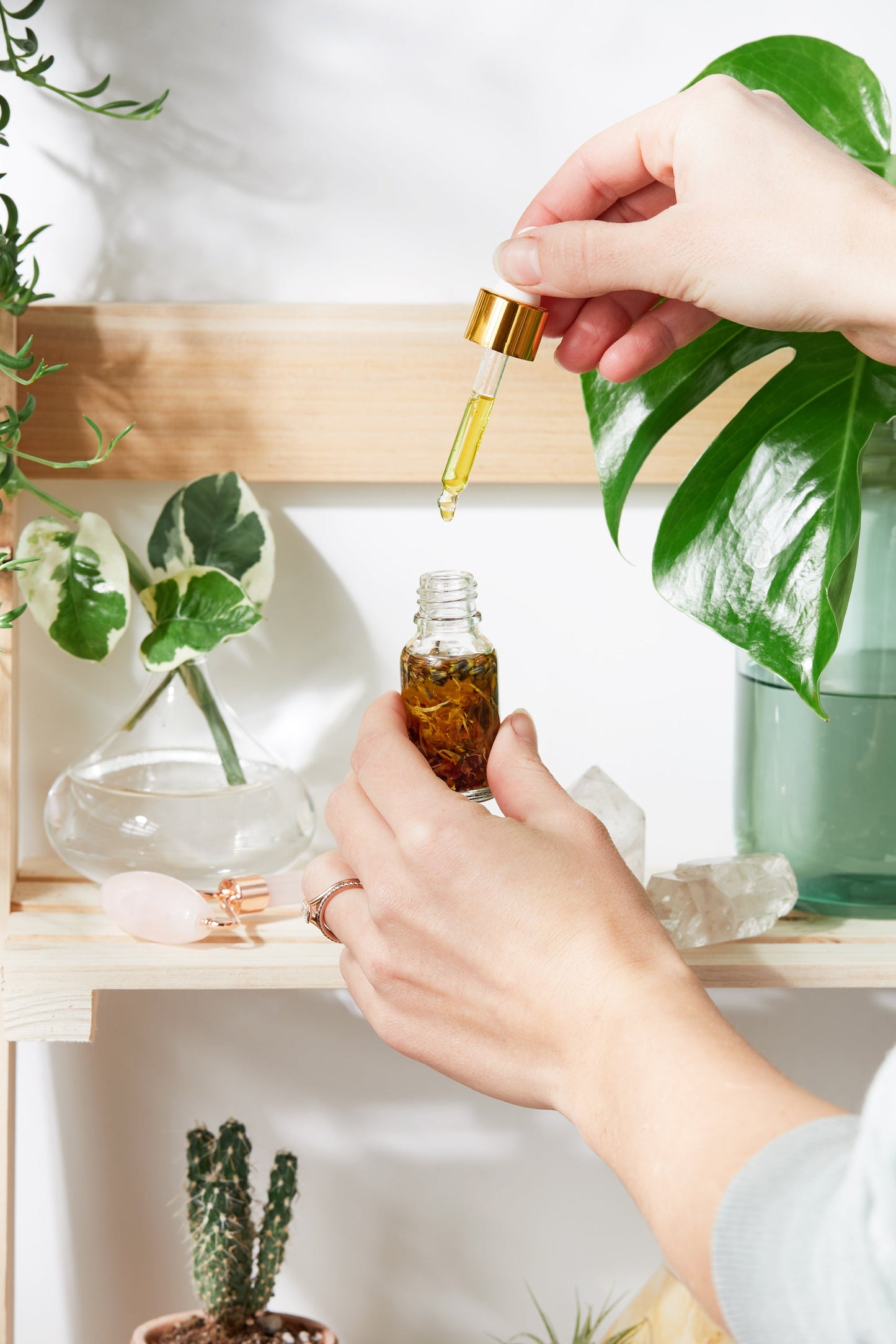 Botanical Radiance | Organic Herbal Facial Serum