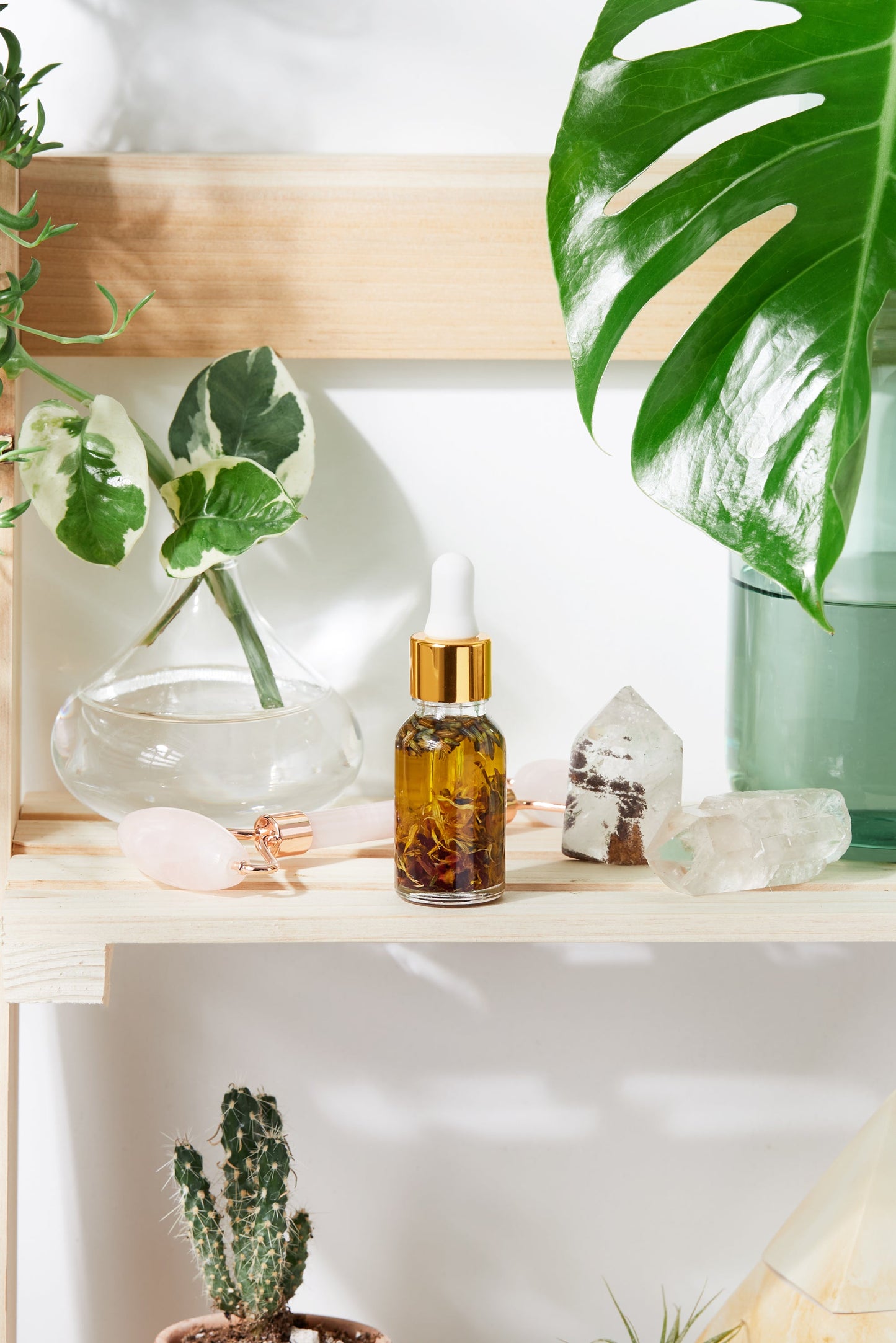 Botanical Radiance | Organic Herbal Facial Serum
