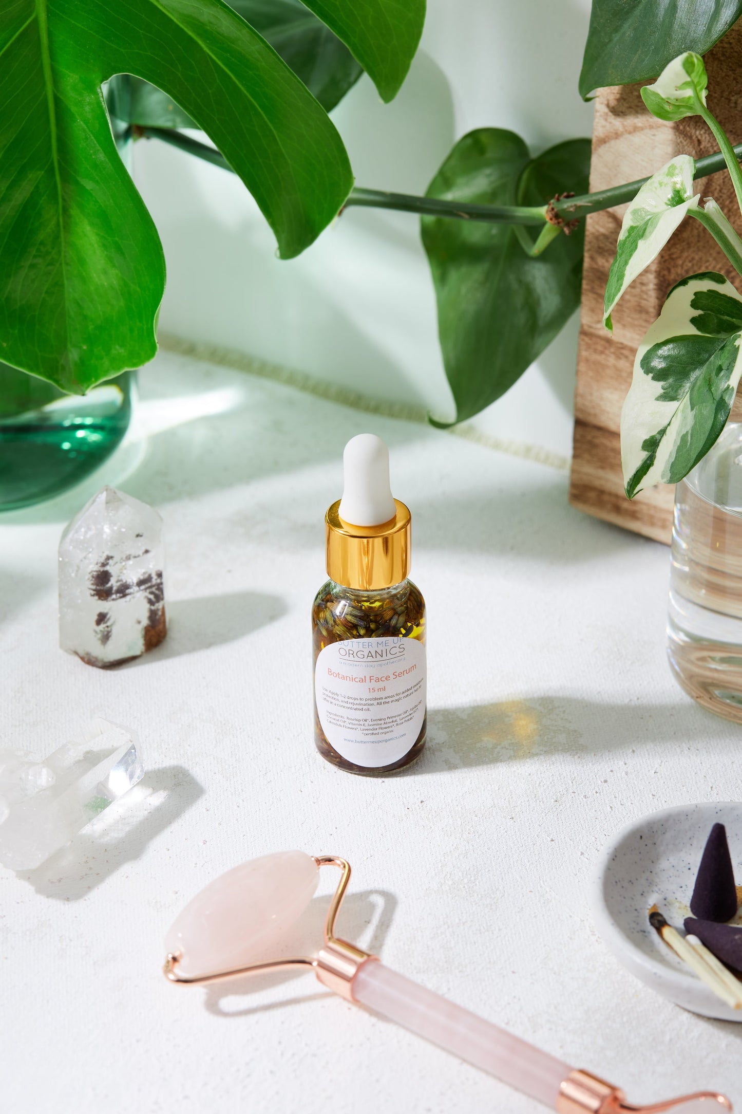 Botanical Radiance | Organic Herbal Facial Serum