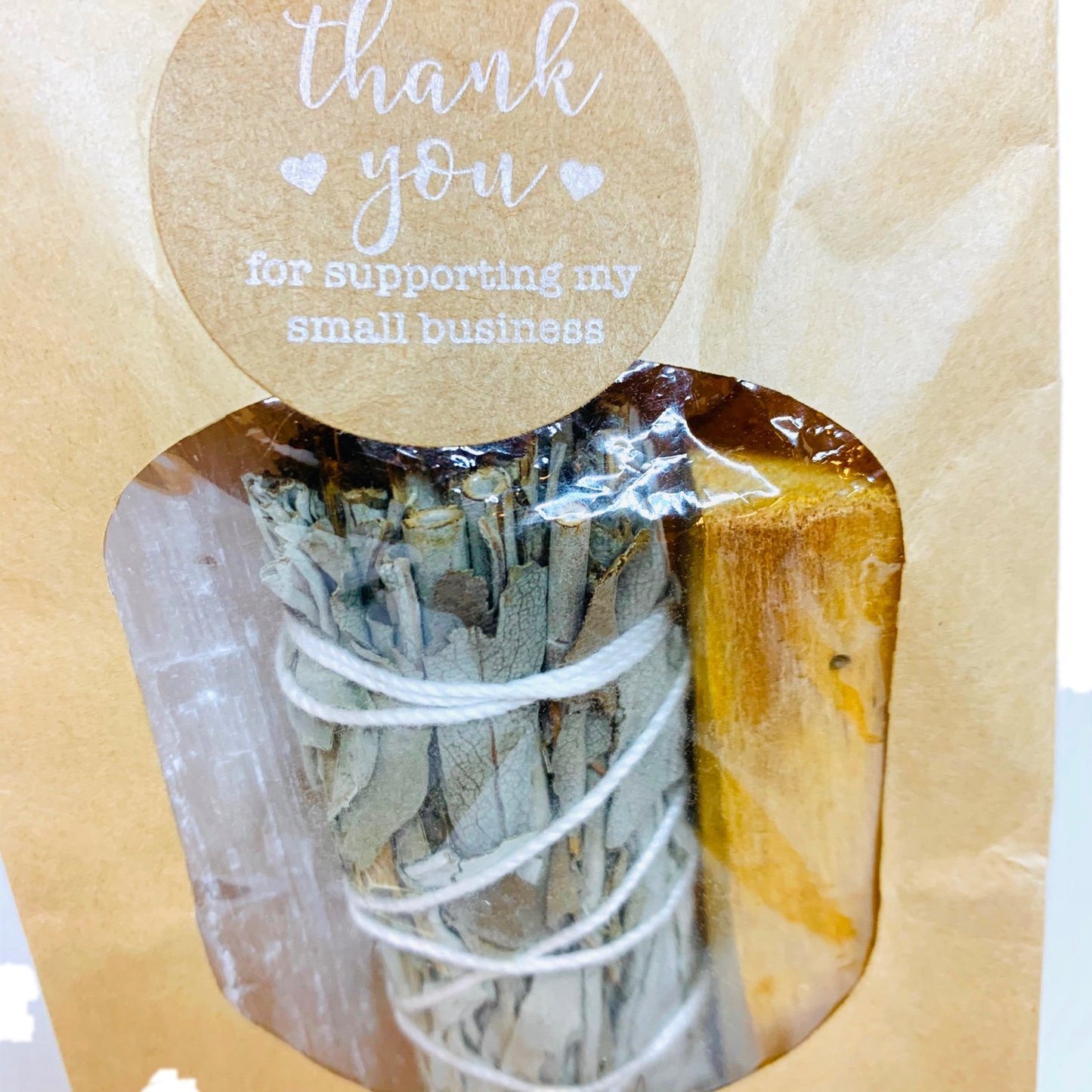 Clear the Air | Sage, Palo Santo & Selenite Cleanse Trio