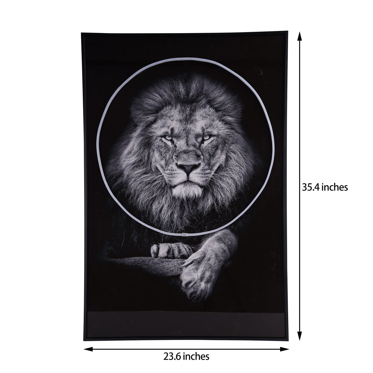 Majestic Wall Light | LED Lion Wall Art