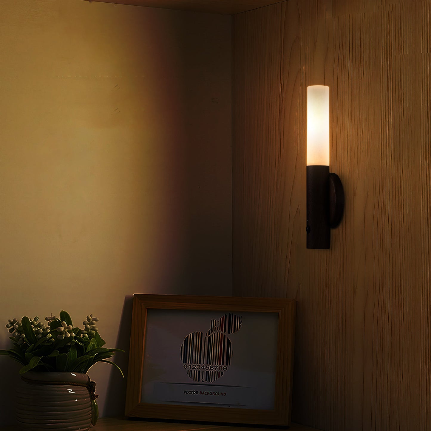 Light on Command | Rechargeable Motion Sensor Wall Sconce