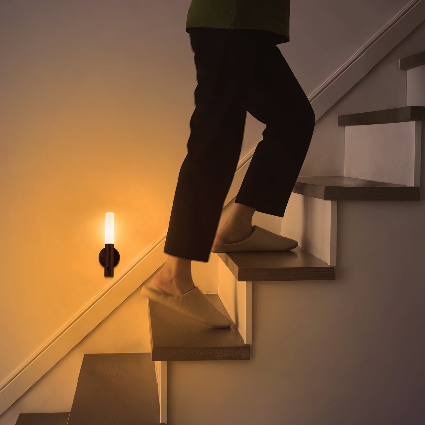 Light on Command | Rechargeable Motion Sensor Wall Sconce