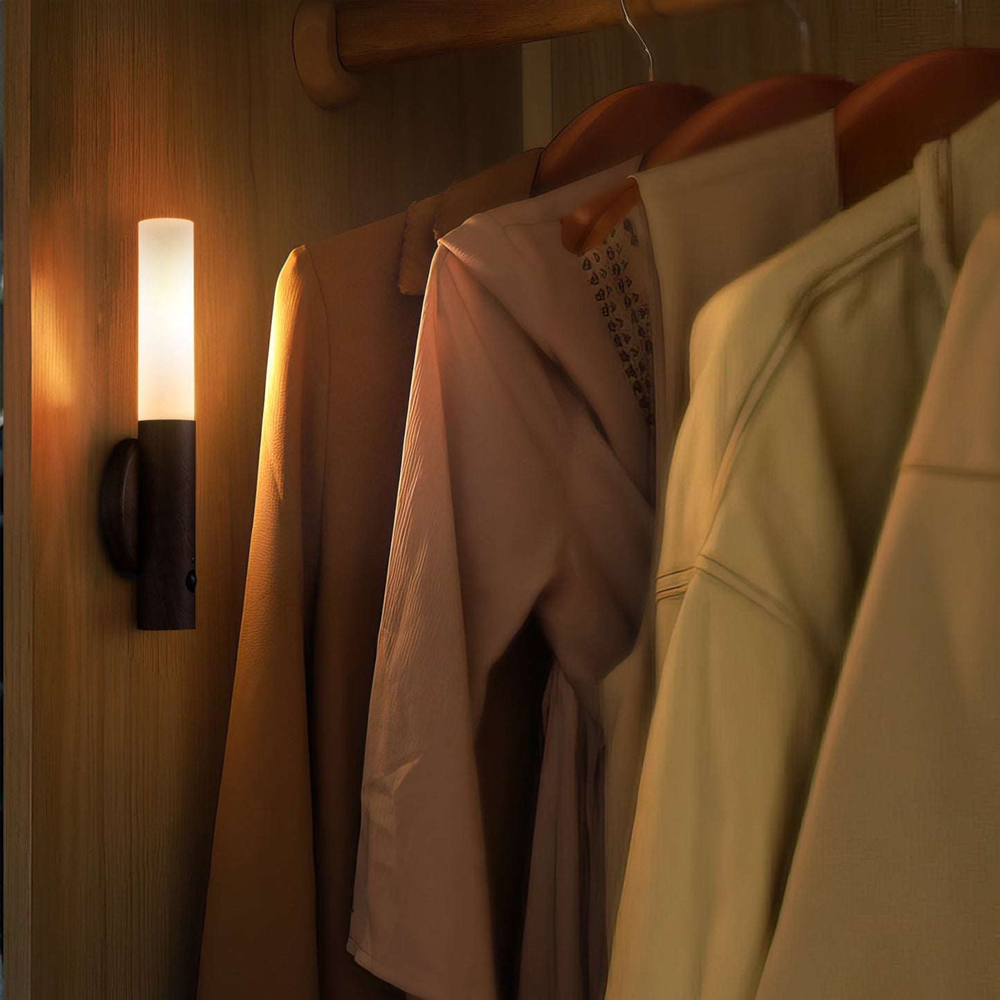 Light on Command | Rechargeable Motion Sensor Wall Sconce