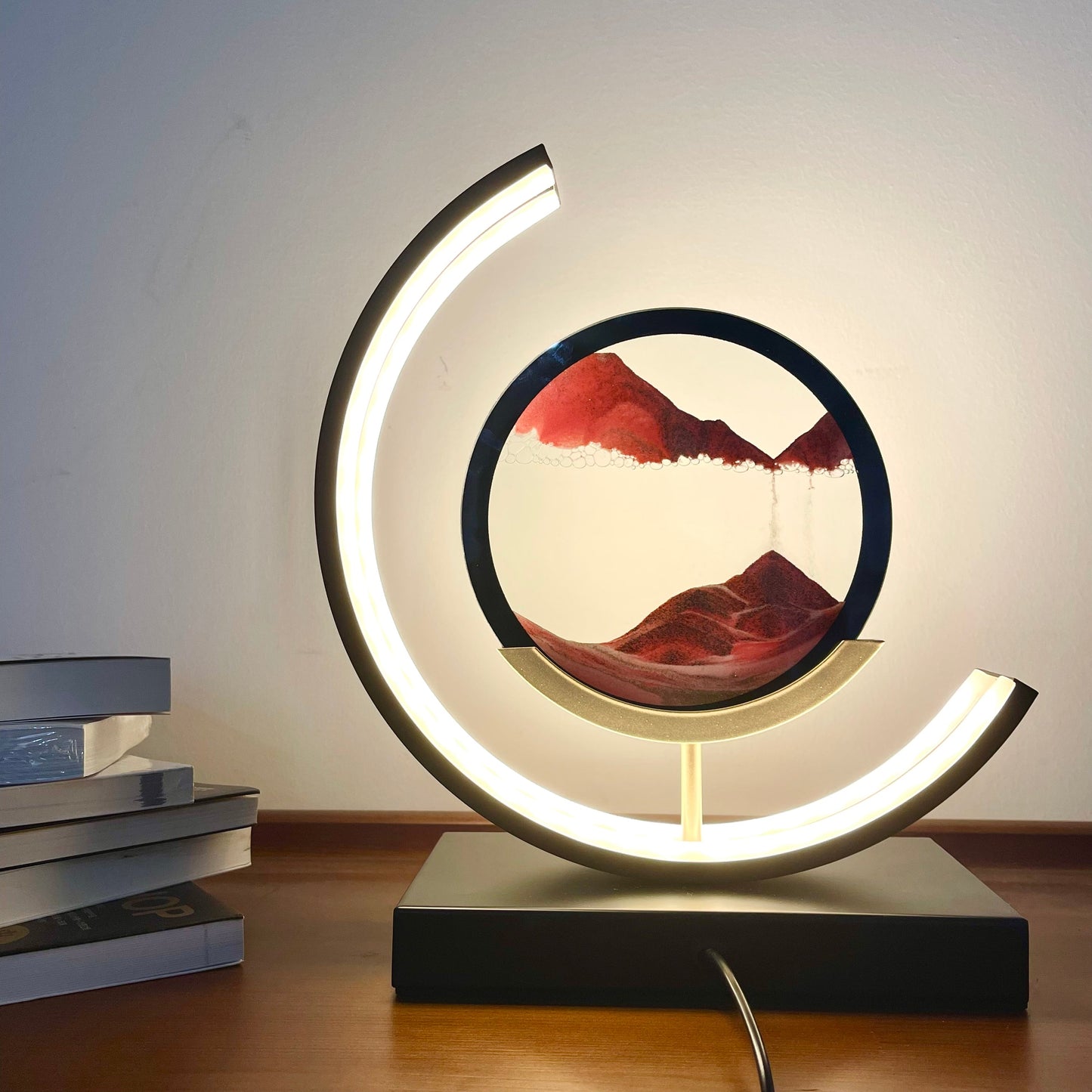 Shifting Sands | Mesmerizing LED Sandscape Table Lamp