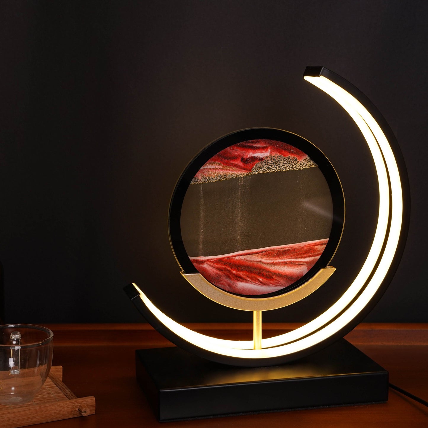 Shifting Sands | Mesmerizing LED Sandscape Table Lamp