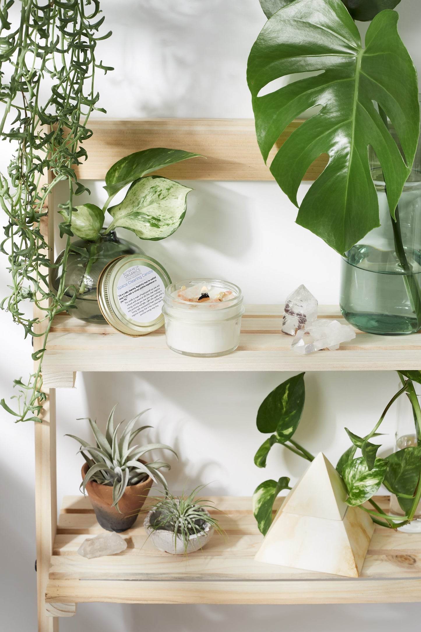 Clear the Air | Intention-Setting Organic Soy Candle