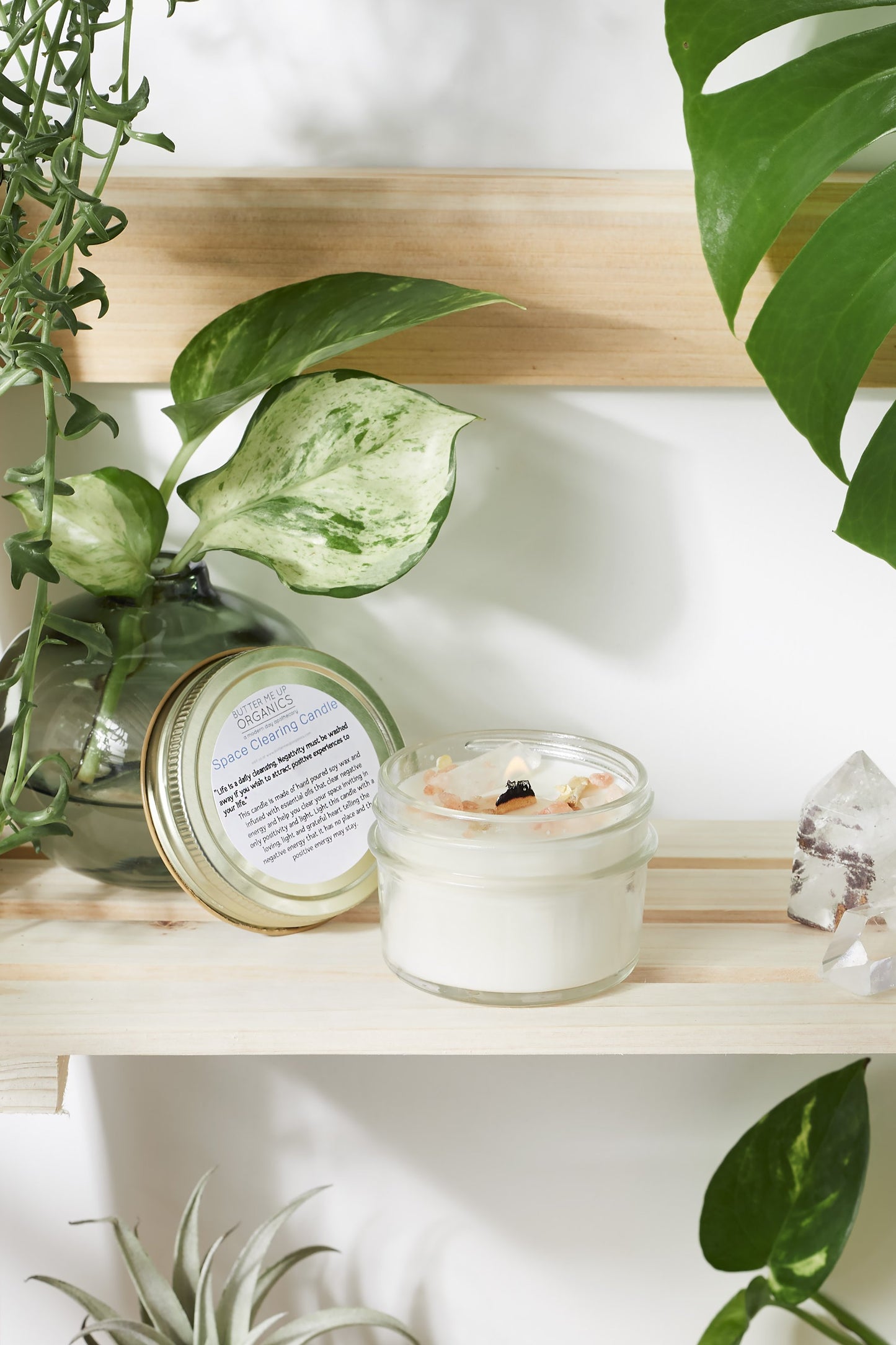 Clear the Air | Intention-Setting Organic Soy Candle