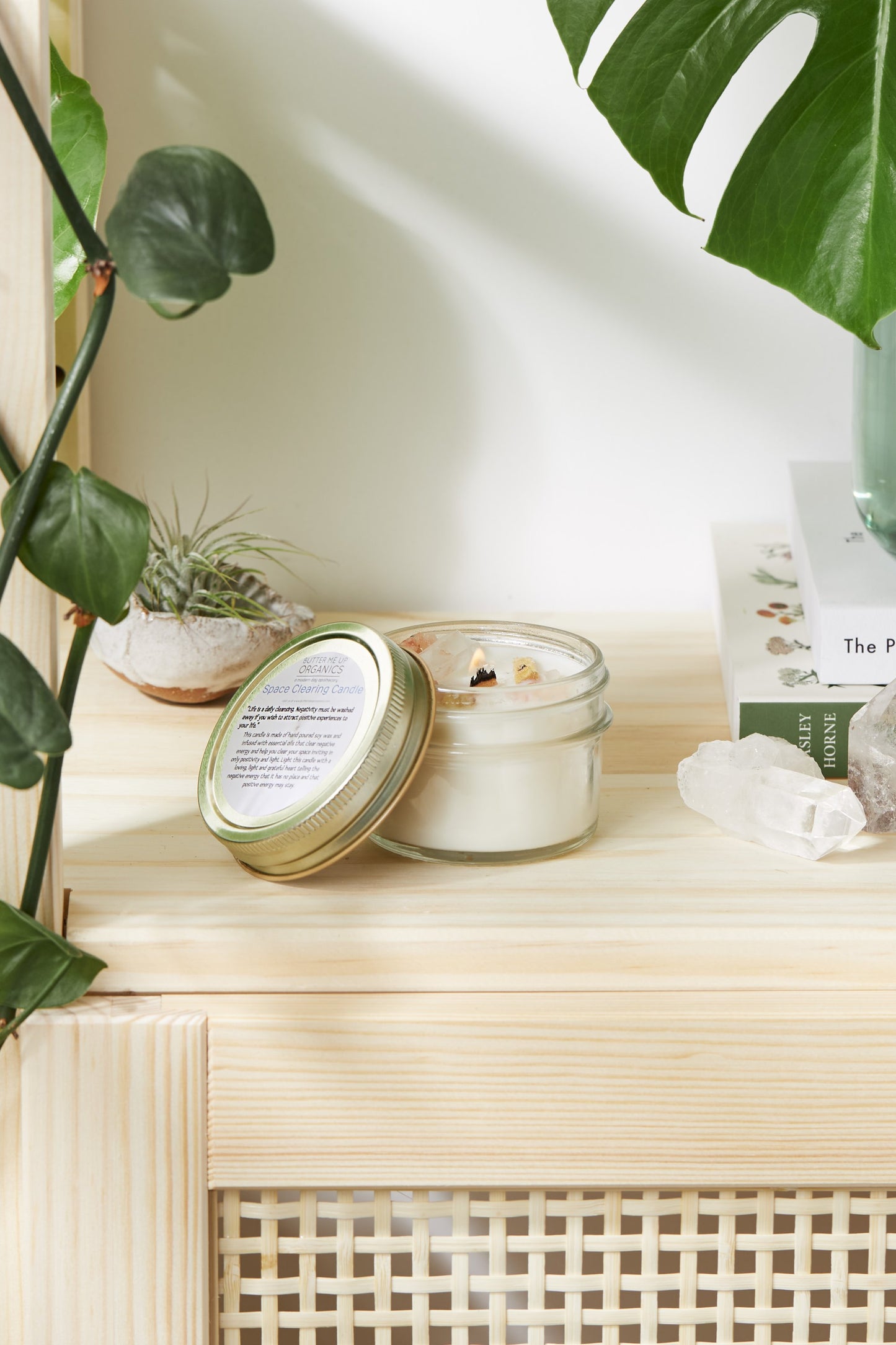 Clear the Air | Intention-Setting Organic Soy Candle
