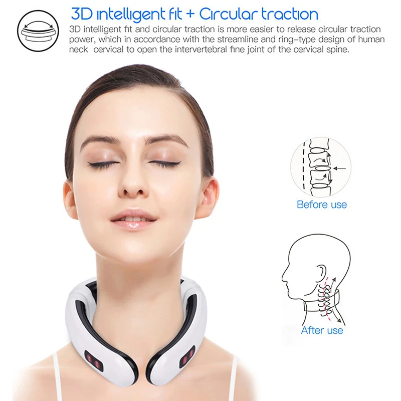Everyday Neck Comfort | Cordless Heated Neck Massager