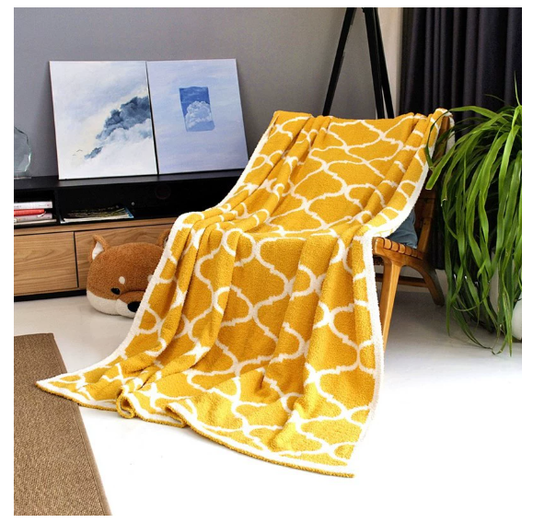 Cozy Nights Start Here | Nordic Reversible Plush Velvet Throw