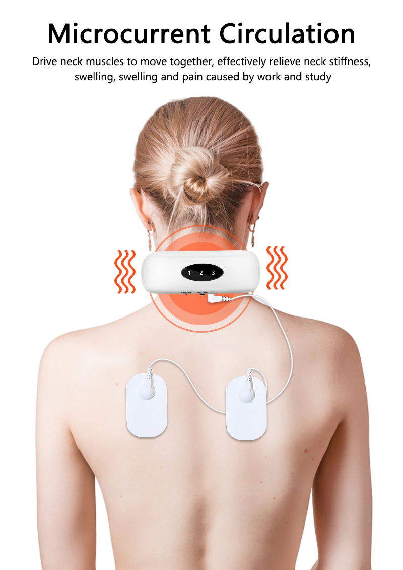 Everyday Neck Comfort | Cordless Heated Neck Massager