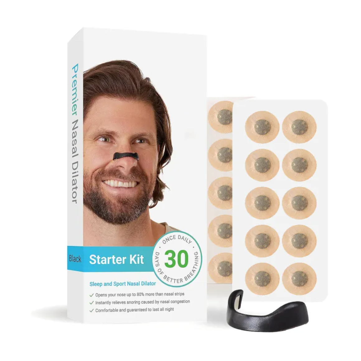 Breathe Easier at Night | Soft Nasal Dilator Set