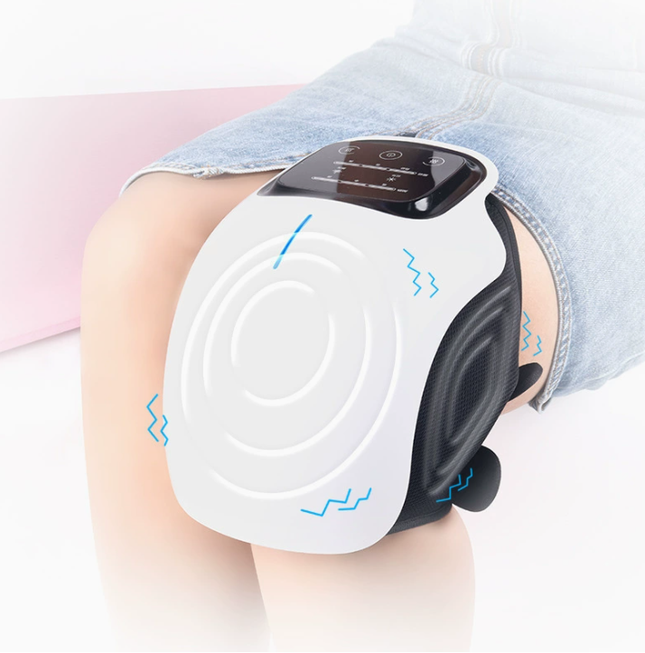 Comfort That Moves With You | Infrared Heat &amp; Vibration Knee Massager