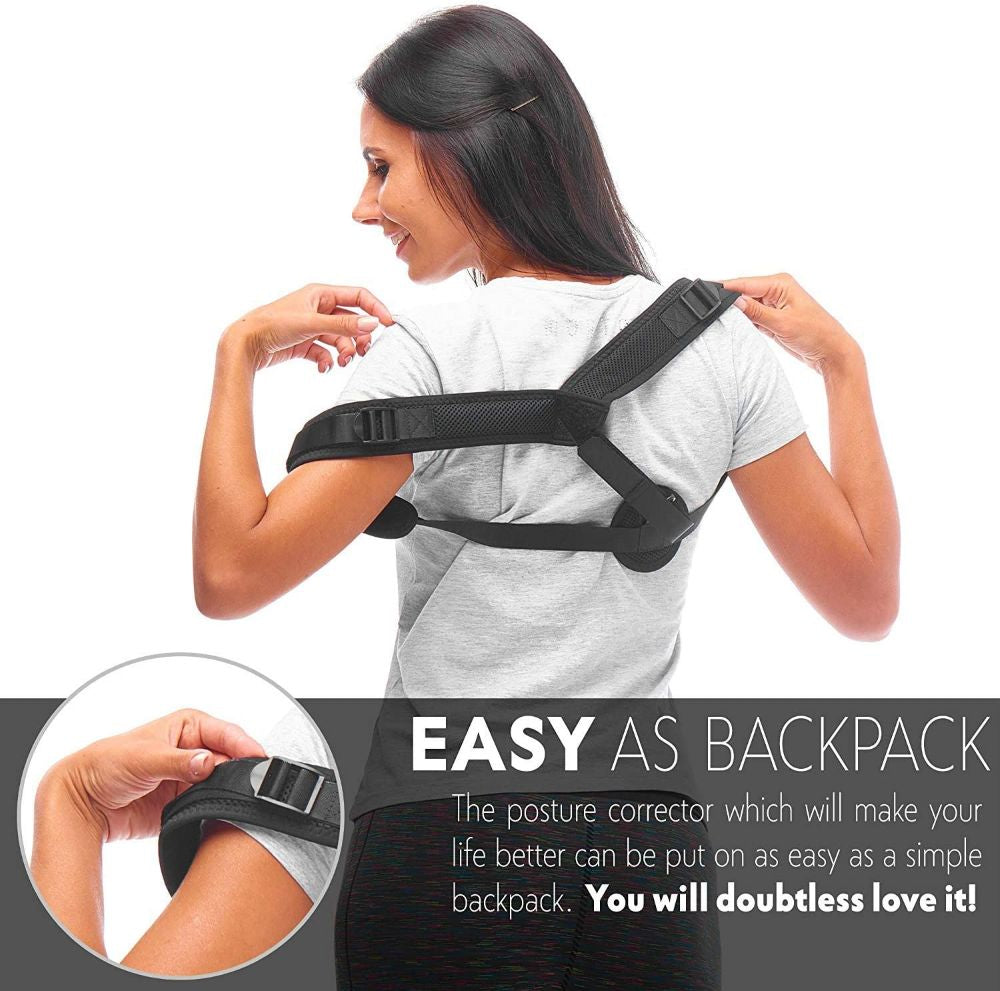 Stand Tall, Feel Confident | Adjustable Posture Support Brace