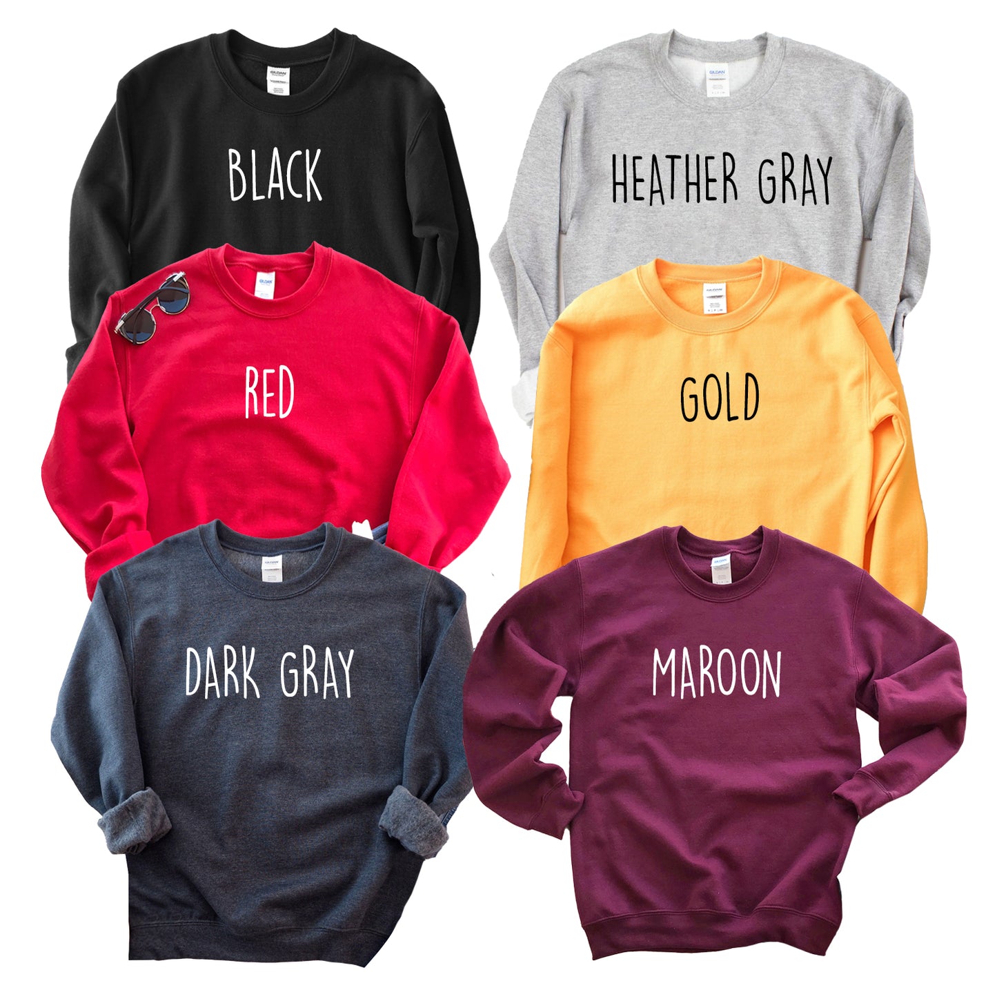 Faith Can Move Mountains | Premium Crewneck Sweatshirt