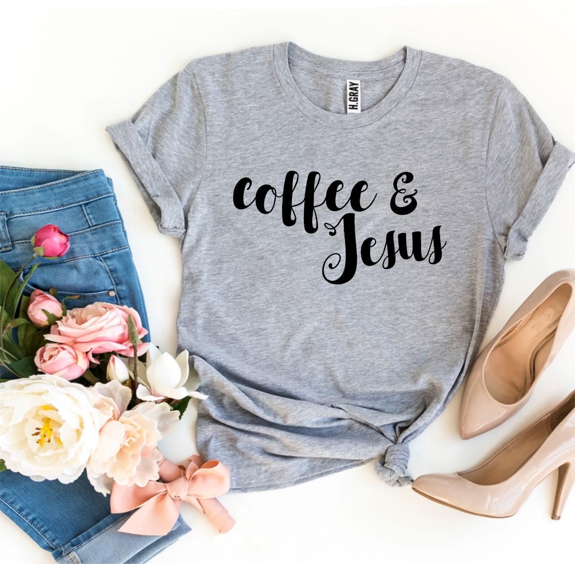 Coffee &amp; Jesus | Women's Comfort Cotton Tee