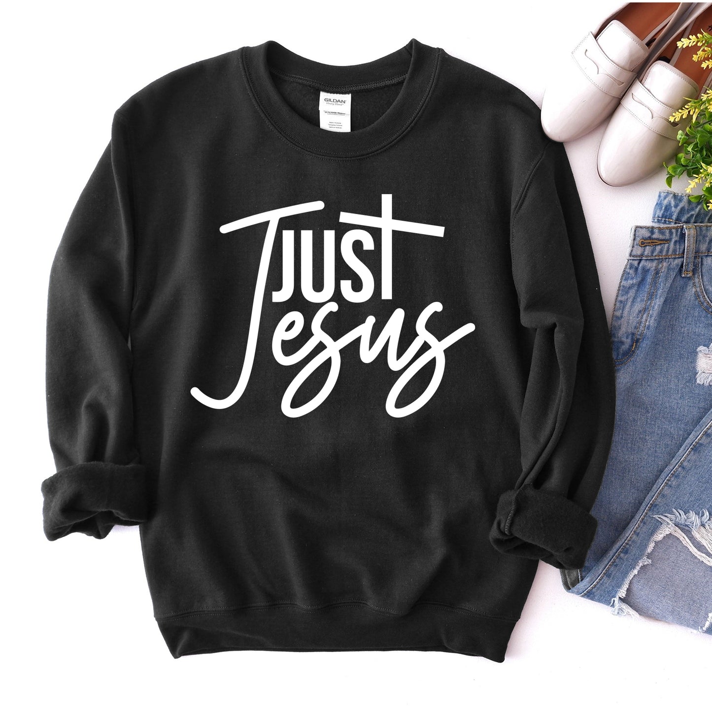 Just Jesus | Unisex Crewneck Sweatshirt