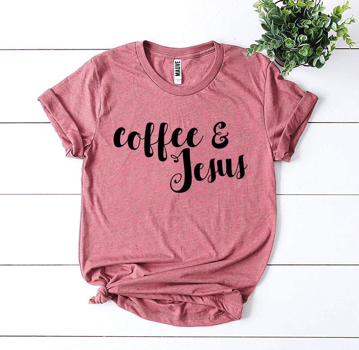 Coffee &amp; Jesus | Women's Comfort Cotton Tee