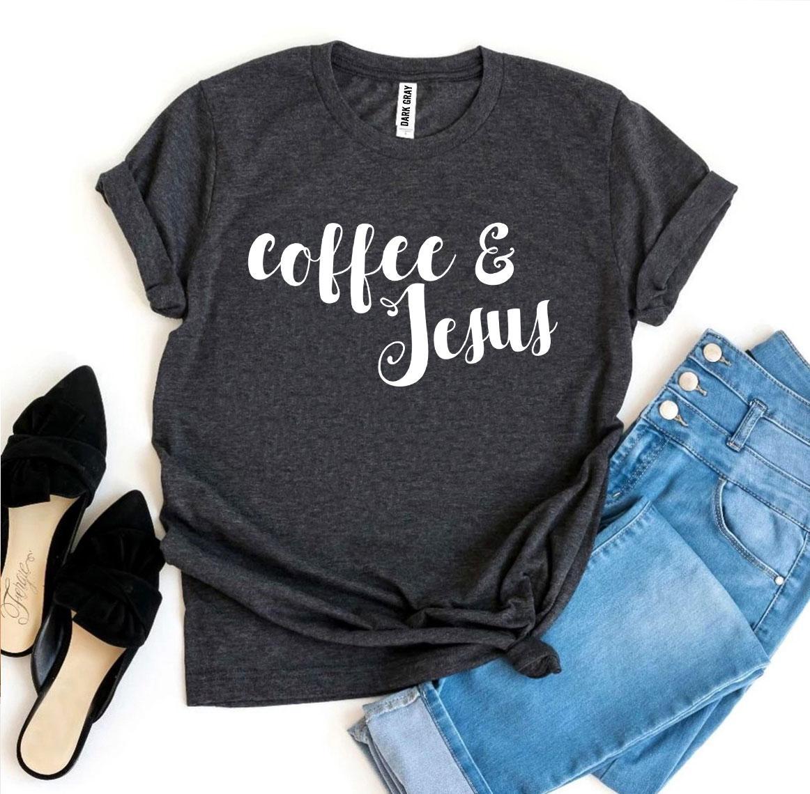 Coffee &amp; Jesus | Women's Comfort Cotton Tee