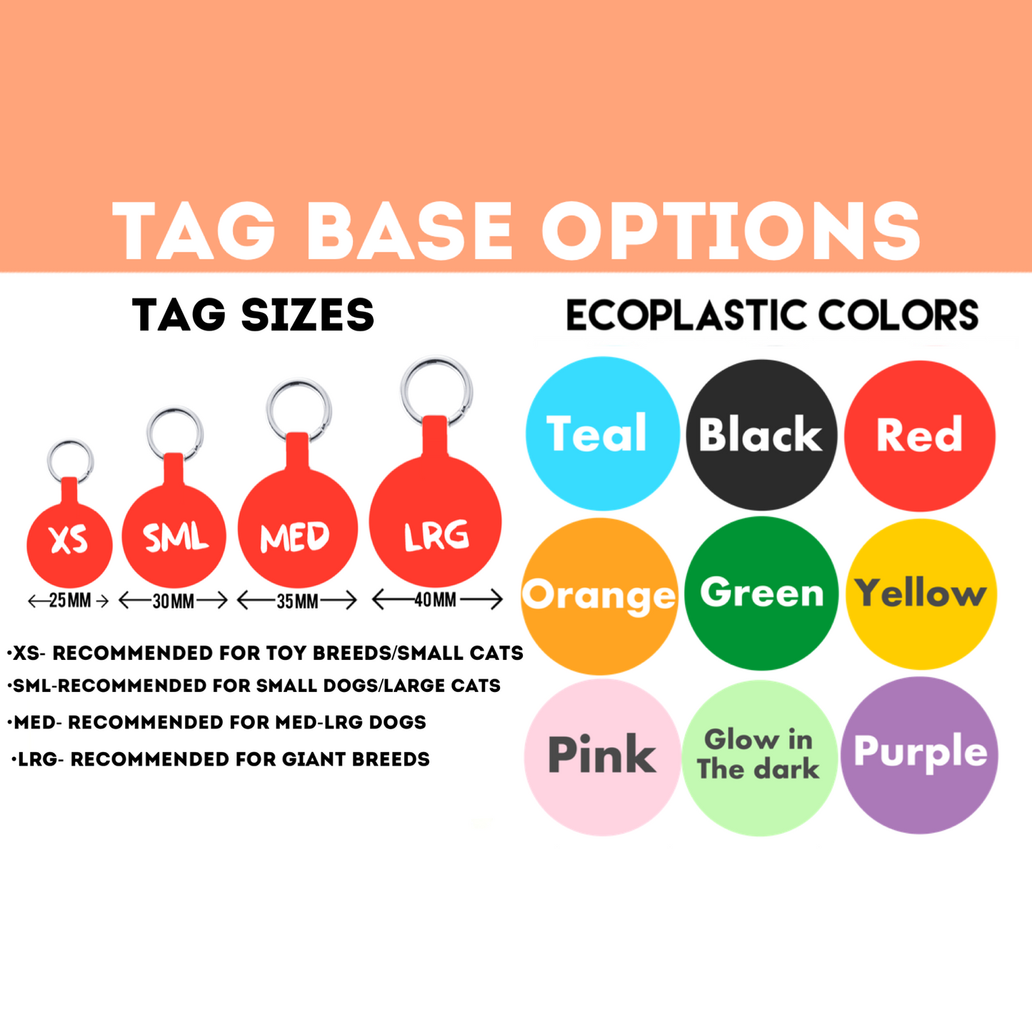 Cosmic Moon | Ecoplastic Personalized Pet ID Tag