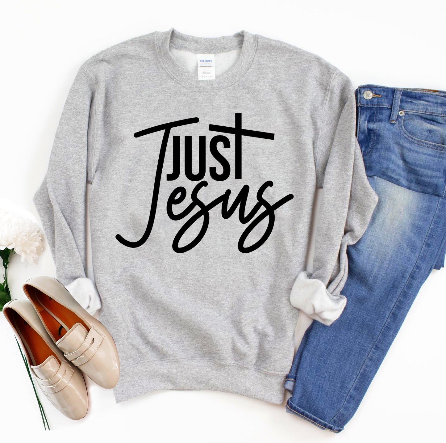 Just Jesus | Unisex Crewneck Sweatshirt