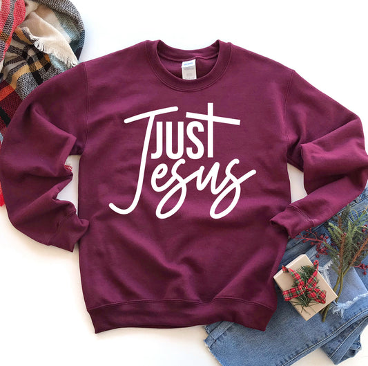 Just Jesus | Unisex Crewneck Sweatshirt